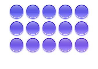 3d aqua buttons