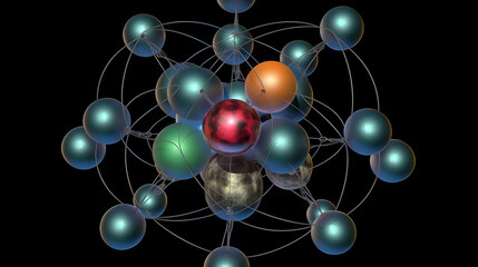 Atomic structure for science explaining 