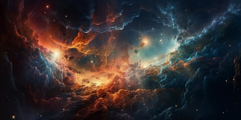Wall Mural - background with space