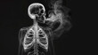 stop smoke, bad, x ray
