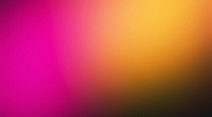 Dark blurry abstract gradient background, grainy texture, light, orange, blue, black colors, copy space. film grain texture, blurred orange, yellow, green, gray white free forms on black. Web banner.