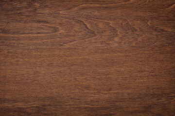 Sticker - dark wood texture for furniture design. brown table or board as background