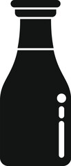 Sticker - Cooking soy sauce icon simple vector. Restaurant food. Asian menu