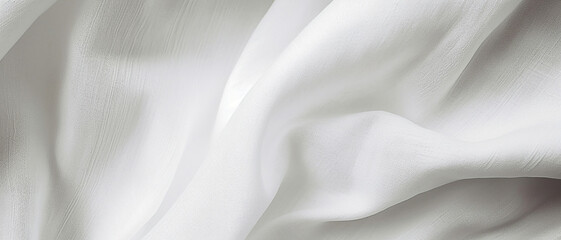 white fabric texture. Generative AI