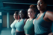 © JoseLuis - beautiful plus size women of different ethnicities posing. generated with AI