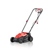 .walking lawn mower with cut out isolated on background transparent.