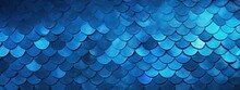 Blue Monochromatic Textured Background, Generative AI Art