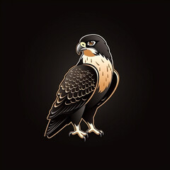 Sticker - Illustration of an eagle