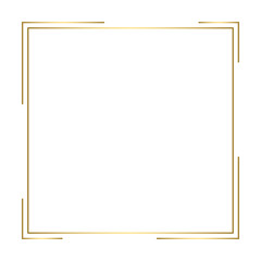 Luxury gold frame