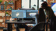 © DC Studio - Team of diverse women brainstorming ideas to develop industrial clamp, doing teamwork to create mechanical prototype with cad software. Young technicians working in manufacturing industry.