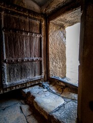 Wall Mural - Entrance to church of the Nativity, Bethlehem, Israel