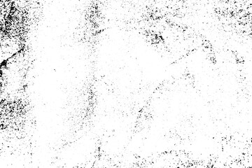 Canvas Print - Grunge black and white scratched textured background. Abstract messy and distressed element. (vector)