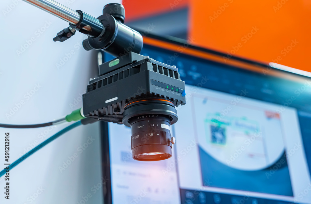 Robotic vision sensor camera system in intellegence factory ...