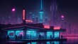 © Arianit - Futuristic Shanghai In Cyberpunk Style