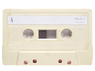 Canvas Print - white tape cassette transparent PNG