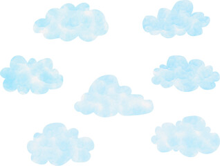 illustration of clouds