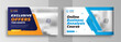 digital online business video thumbnail, unique Business ideas youtube thumbnail design creative template, editable vector illustration