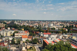 Fototapeta Krajobraz - Bydgoszcz. Aerial View of City Center of Bydgoszcz near Brda River. The largest city in the Kuyavian-Pomeranian Voivodeship. Poland. Europe. Architecture 