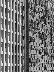 Wall Mural - Exterior of industrial building in Hong Kong city