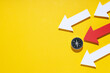 © Atlas - Business navigate concept with compass and arrows