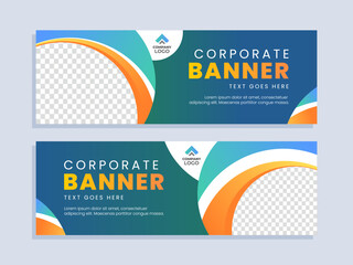 Wall Mural - Corporate business banner template