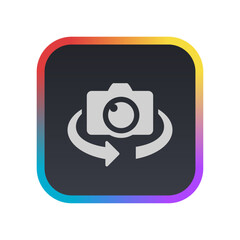 Sticker - Switch Camera - Pictogram (icon) 