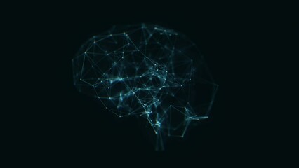Poster - Abstract Technology Cyber Brain Plexus Patterns Background Fx/ 4k animation of an abstract hi-tech background fx with brain plexus auto revealing effect