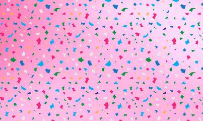 Poster - Pastel fun cute terrazzo pattern tiles design speckles. Vector texture of mosaic floor with colorful recycled glass splinters, plastic, stone fragments, chips of marble, granite, quartz. Vector EPS10.