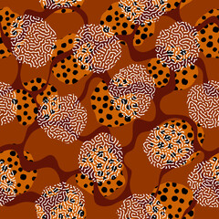 Poster - Vector ethnic tribal pattern. Seamless vector image.