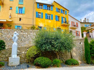 Wall Mural - Charming hilltop village of Mougins in the south of France