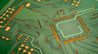 © Remigiusz - printed circuit board. layout of tracks.
