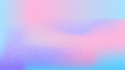 Wall Mural - holographic gradient abstract grainy background. soft colorful blurred textured backdrop for present