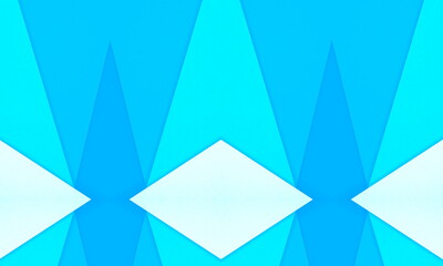 Aufkleber - Triangle pattern design background. Blue illustration for business or technology presentation template, brochure or flyer pattern, or geometric web banner