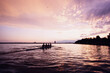© Designpics - Female Rowers at Sunset, Toronto, Ontario, Canada
