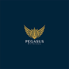 PEGASSUS LOGO DESIGN