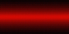 Black Red Halftone Triangles Pattern. Abstract Geometric Gradient Background. Vector Illustration.