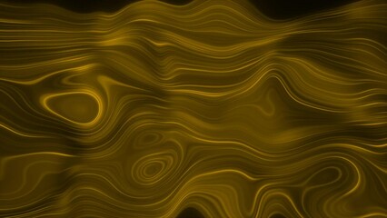 Poster - Abstract colorful liquid wave, paint, holographic. Motion. Acrylic texture with oval shaped stains.