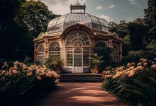 New York Botanical Garden Bronx. Generative AI