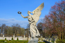 Angel Statue In The Park