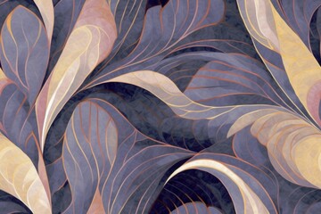 Wall Mural - Gray ebony and yellow sand periwinkle, abstract background or backdrop. AI generated, human enhanced