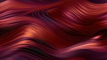Red Abstract Gradient Metallic Colors Background Silver Silk  Curve Waves Concept, OS Fluidic Layers Warm Rainbow Colorful Modern Timeless Transition Pastel Like Digital Flow, Generative Ai