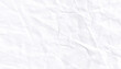 Clean white paper, wrinkled, abstract background. Abstract white paper wrinkled or crumpled texture background , top view , flat lay.