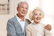 © View Stock - Happy elderly couple