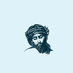 HIGH QUALITY JESUS VECTOR FOR T-SHIRT, LOGO AND HOME WALL DESIGN