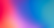 Abstract Color Gradient Pattern, Noise Grainy Texture Effect, Red Pink Blue Purple Poster Banner Header Design