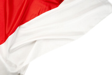 Poster - indonesian wavy flag