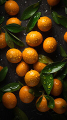 Wall Mural - Kumquat, created by a neural network, Generative AI technology