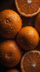 Wall Mural - oranges