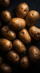 Wall Mural - Potatoes