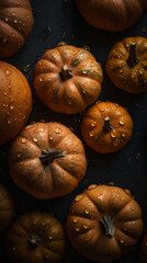 Wall Mural - Pumpkins